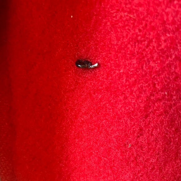 RARE Red 1970s Hudsons Bay Wool Coat Women’s Size 8 S/M - Picture 7 of 15